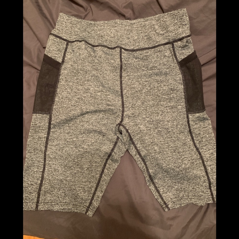 Ladies plus workout shorts